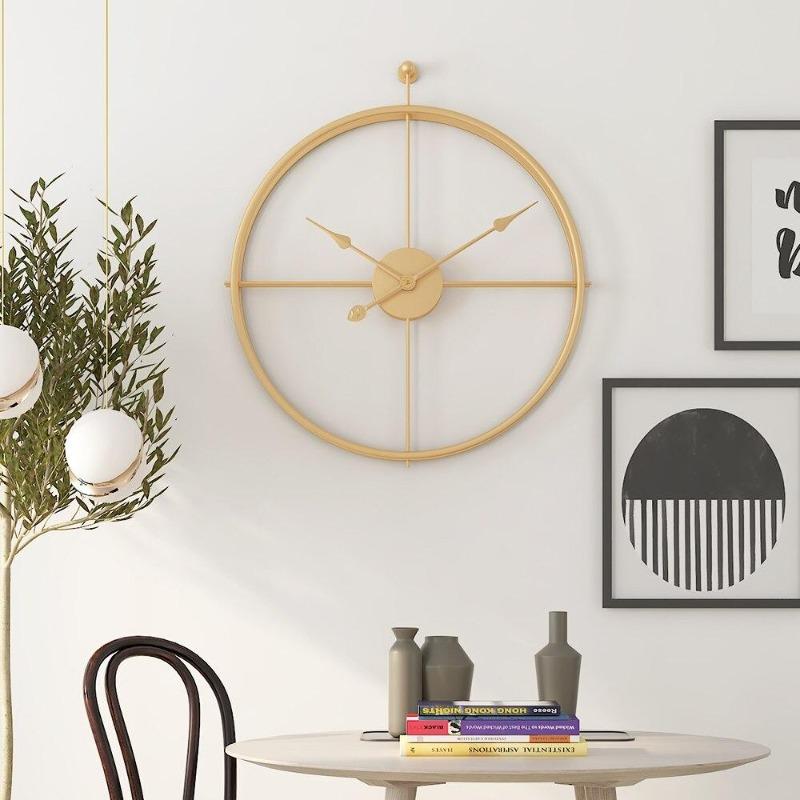 Antrim Glamorous Gold Wall Clock