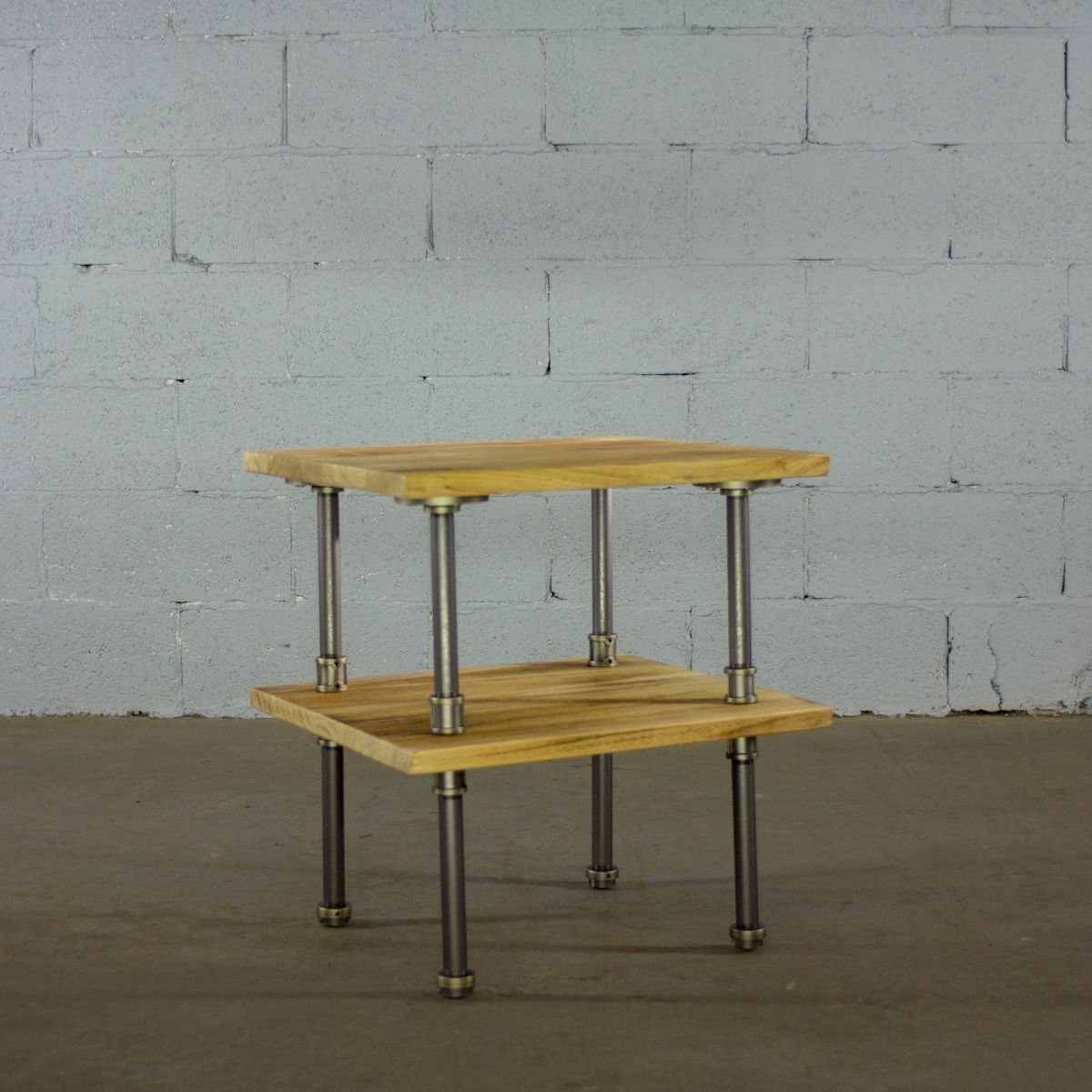 Modern Two Shelf Bedside Table - Nordic Side - 10-17, feed-cl0-over-80-dollars, furniture-pipeline, furniture-tag, US