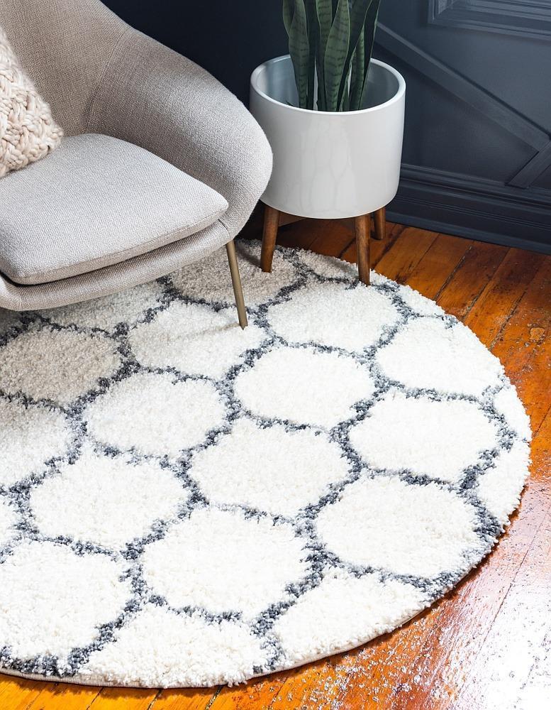 Broderick - Modern Pattern Shaggy Area Rug - Nordic Side - abstract-rug, area-rug, feed-cl0-over-80-dollars, geometric-rug, hallway-runner, large-rug, modern, modern-rug, round-rug, shaggy-ru
