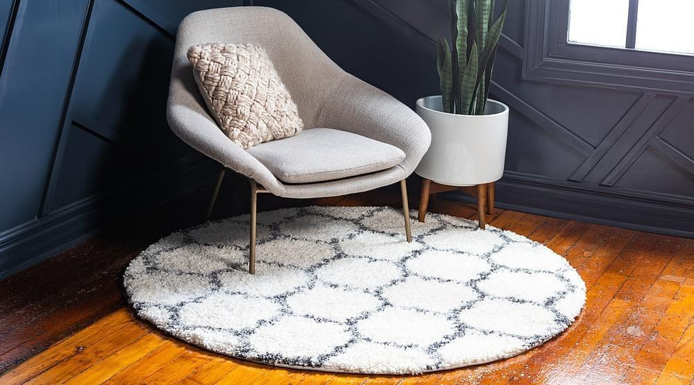 Broderick - Modern Pattern Shaggy Area Rug - Nordic Side - abstract-rug, area-rug, feed-cl0-over-80-dollars, geometric-rug, hallway-runner, large-rug, modern, modern-rug, round-rug, shaggy-ru