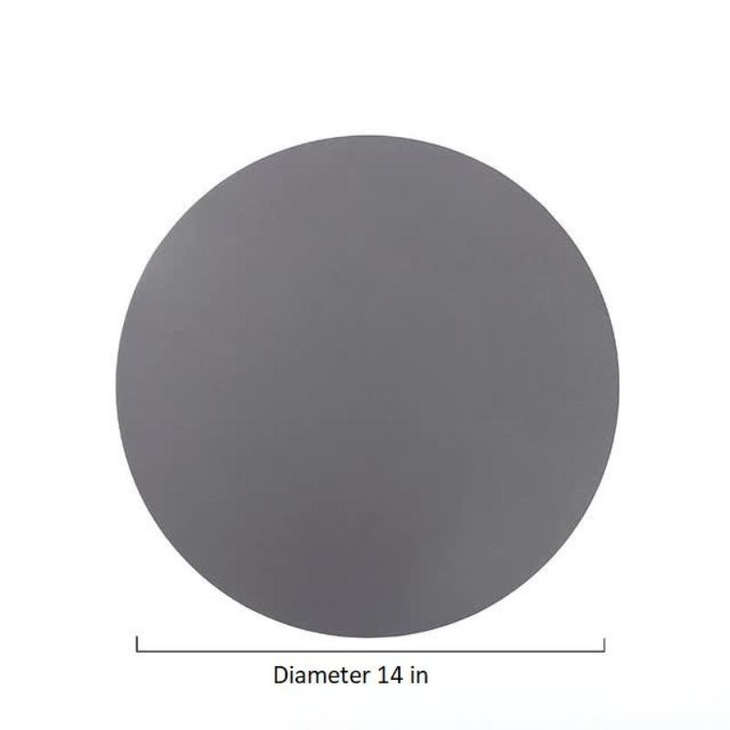 Basic Faux Leather Placemat Set