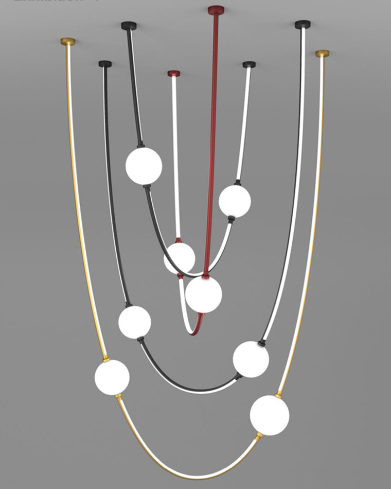 WOMO Arc Led Chandelier-WM2267