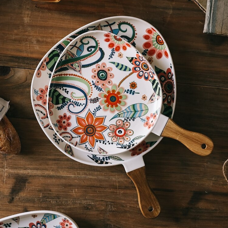 Klastiva‚Ñ¢ Floral Dinner Plate - Nordic Side - 