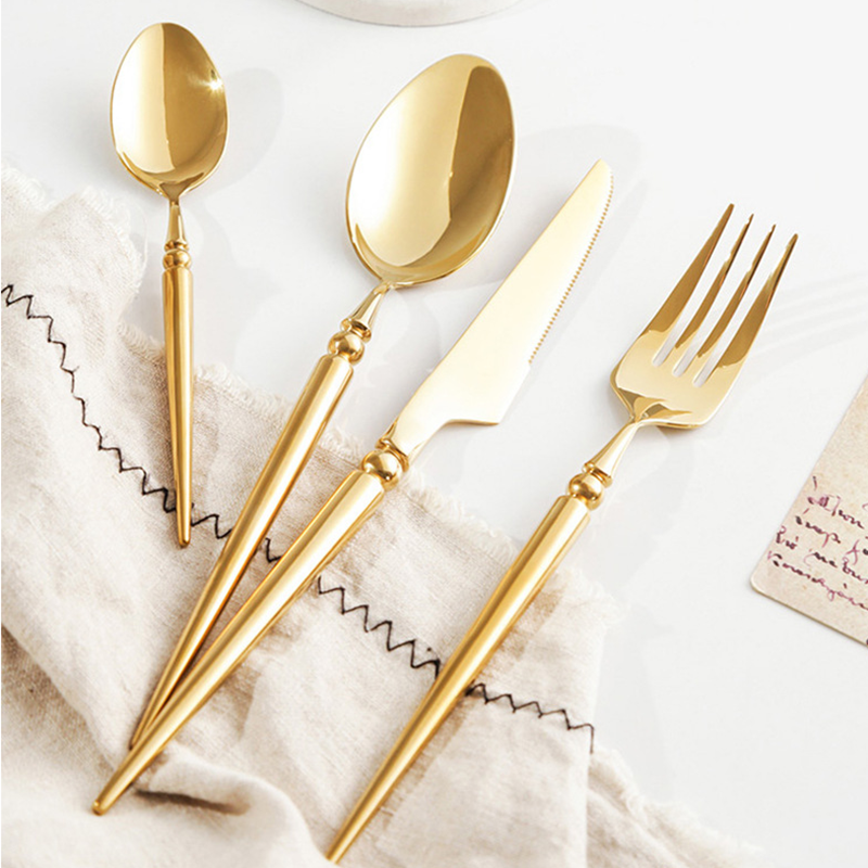 Vivian Gold Elegant Cutlery Set