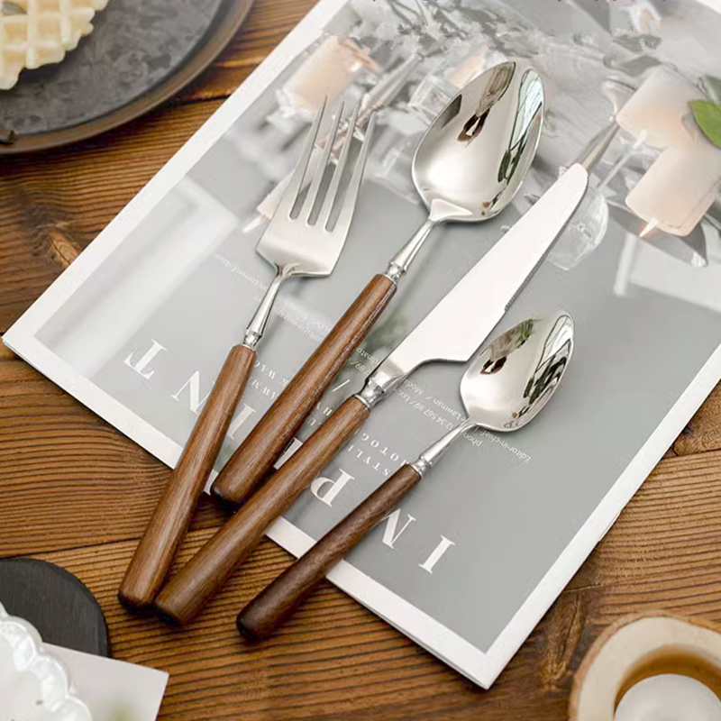 Château Rosewood Cutlery Set