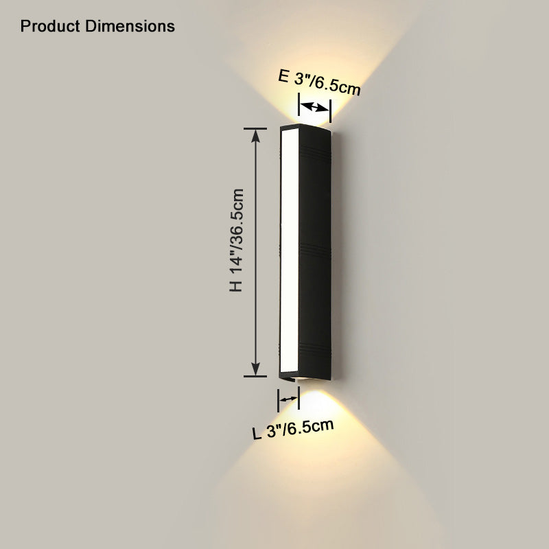 WOMO Outdoor Up Down Wall Light-WM9081