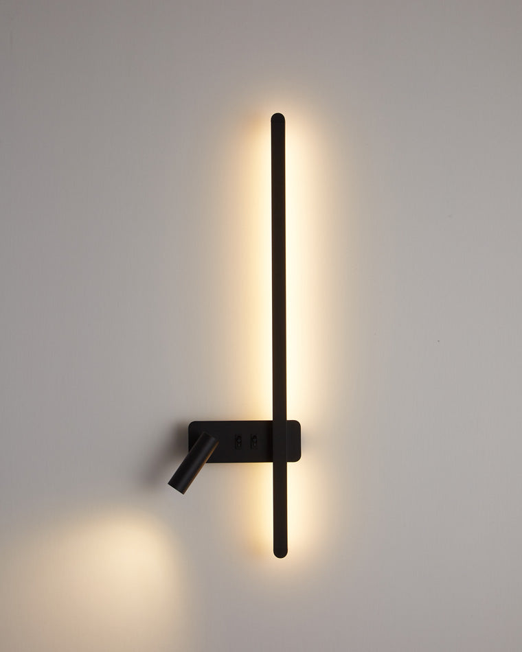 WOMO Switchable Long Linear Wall Sconce with Spotlight-WM6068