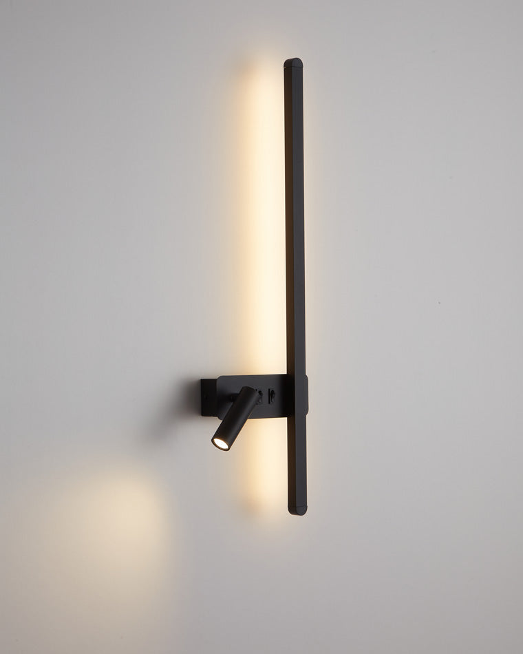 WOMO Switchable Long Linear Wall Sconce with Spotlight-WM6068