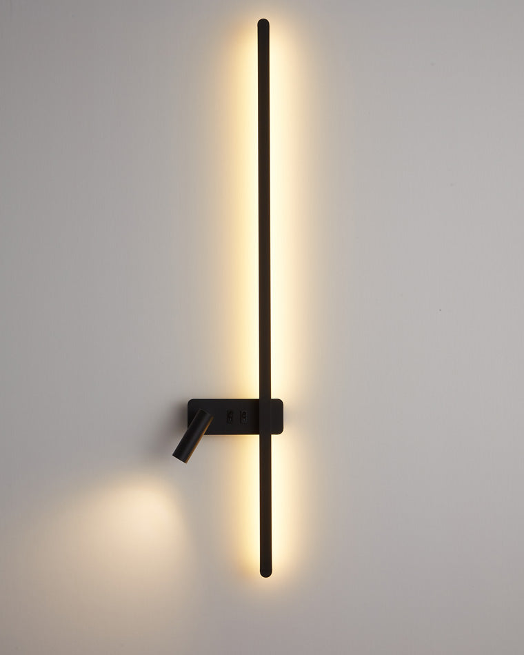 WOMO Switchable Long Linear Wall Sconce with Spotlight-WM6068
