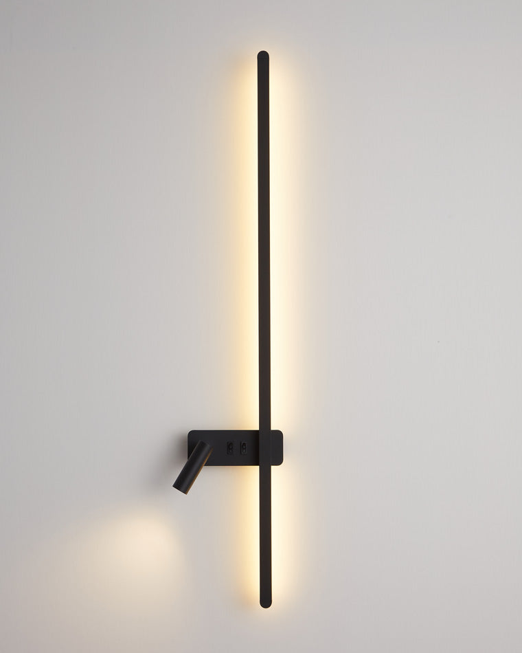 WOMO Switchable Long Linear Wall Sconce with Spotlight-WM6068