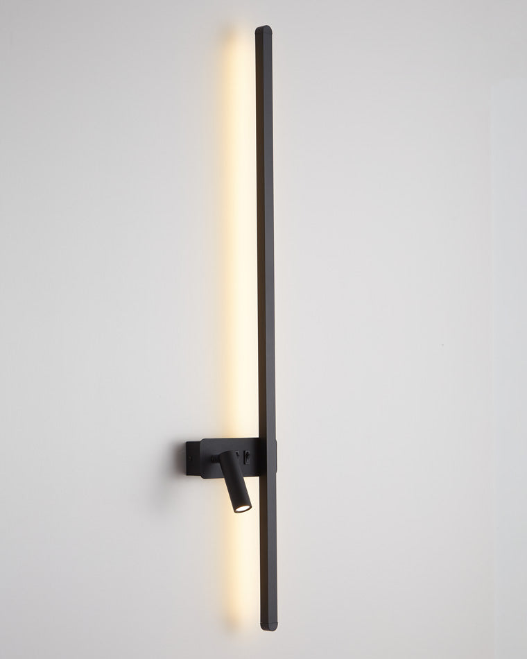 WOMO Switchable Long Linear Wall Sconce with Spotlight-WM6068