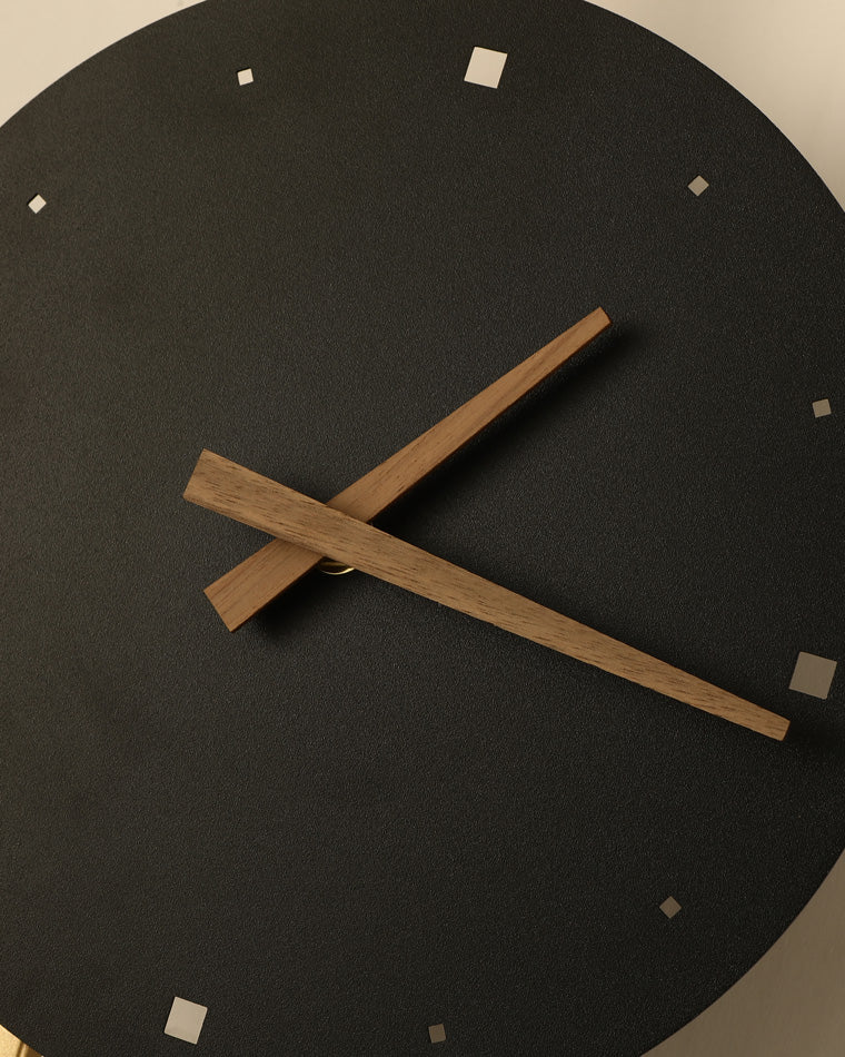 WOMO  Sculptural Wall Clock with Led Light-WM6087