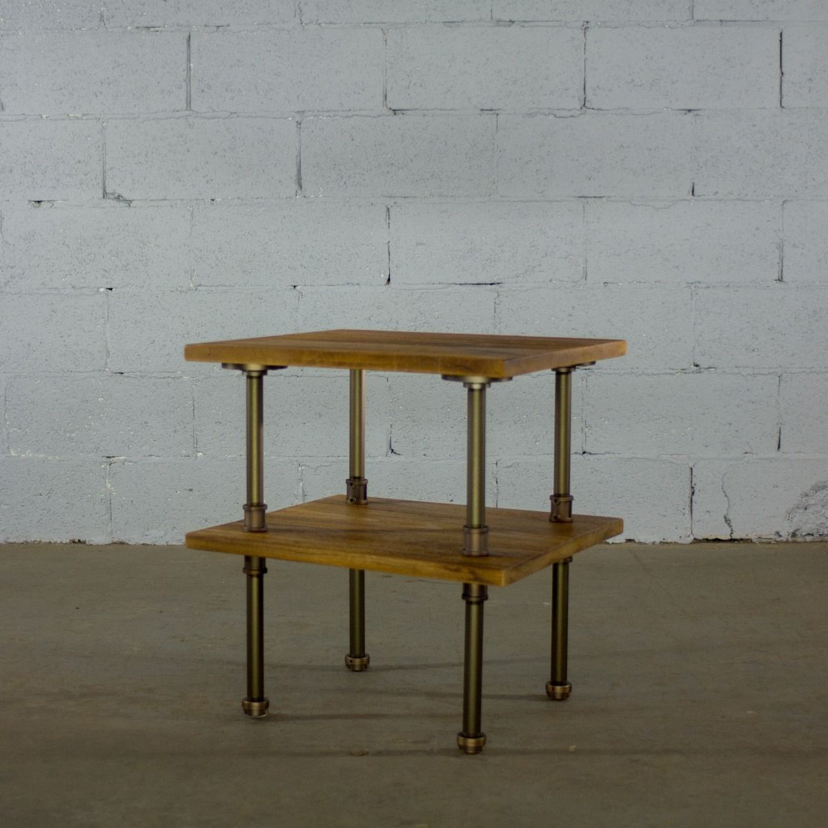 Modern Two Shelf Bedside Table - Nordic Side - 10-17, feed-cl0-over-80-dollars, furniture-pipeline, furniture-tag, US