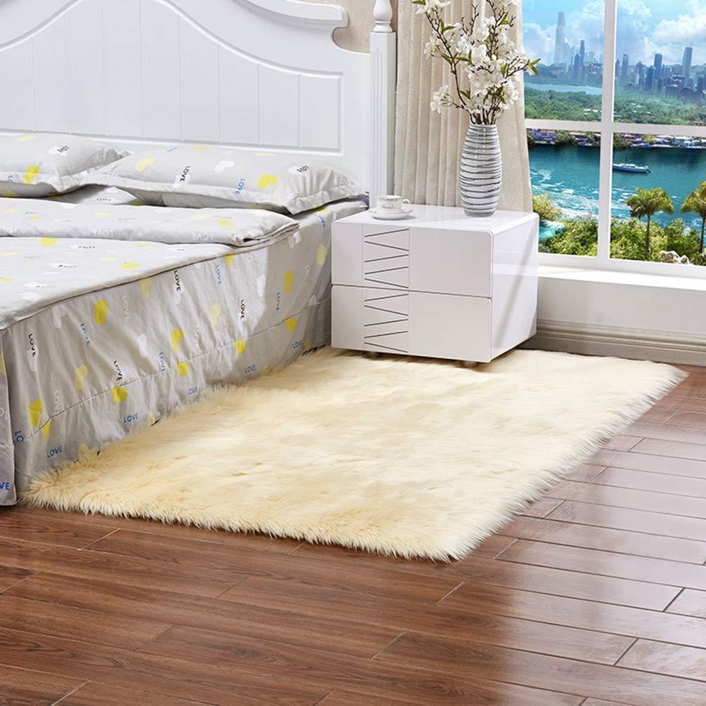 Faux Sheepskin Rug - Nordic Side - 12-07, area-rug, feed-cl0-over-80-dollars, hallway-runner, large-rug, modern, modern-rug, shaggy-rug