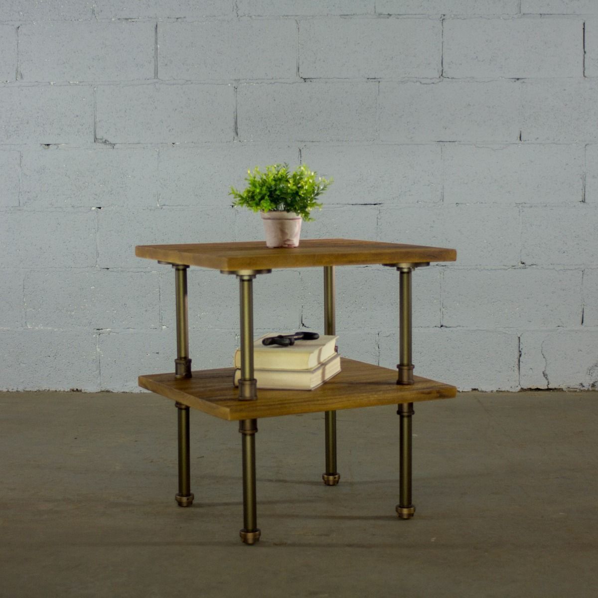 Modern Two Shelf Bedside Table - Nordic Side - 10-17, feed-cl0-over-80-dollars, furniture-pipeline, furniture-tag, US