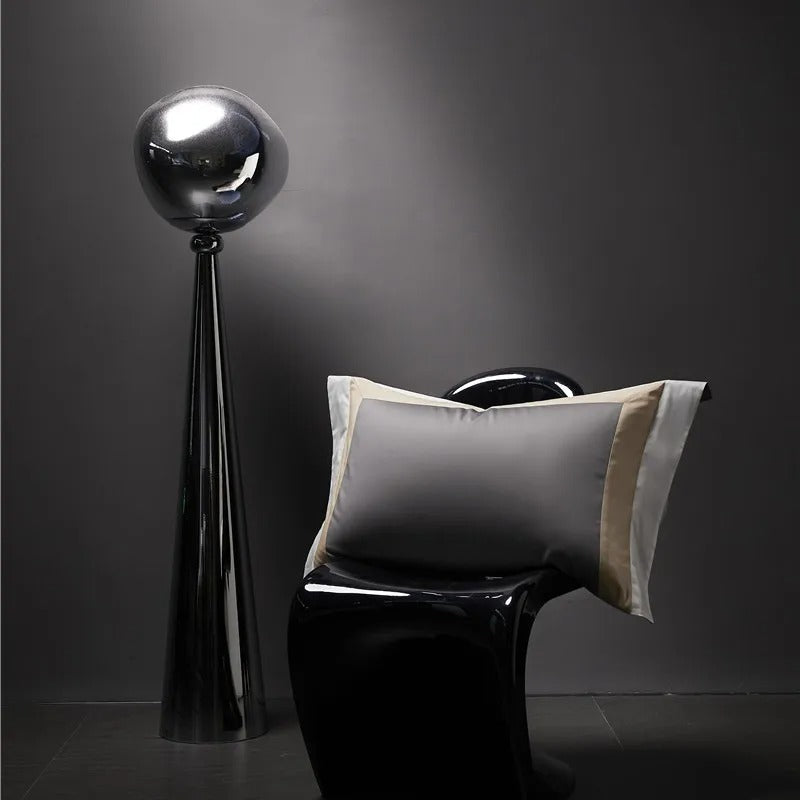 Luxor Grey Stripe Egyptian Cotton Bedding Set