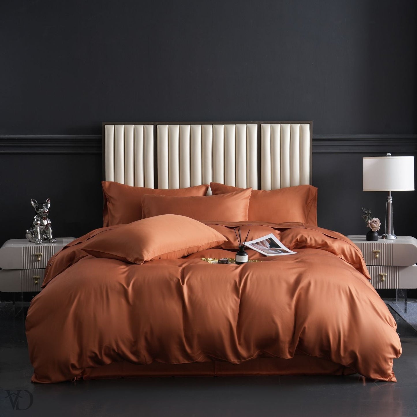 Green Dream Caramel Luxury Bamboo Bedding Set