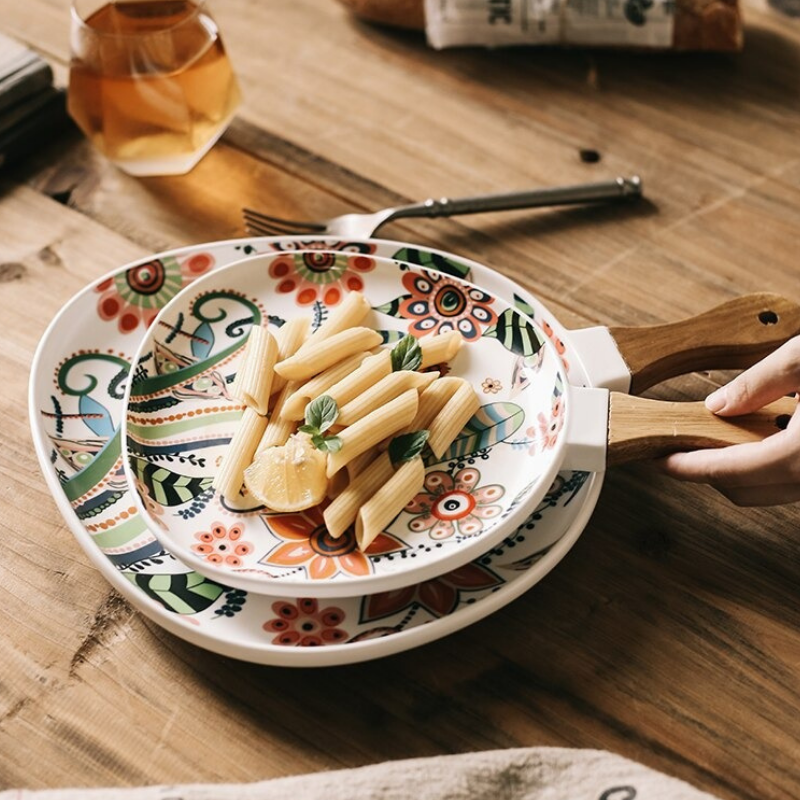 Klastiva‚Ñ¢ Floral Dinner Plate - Nordic Side - 