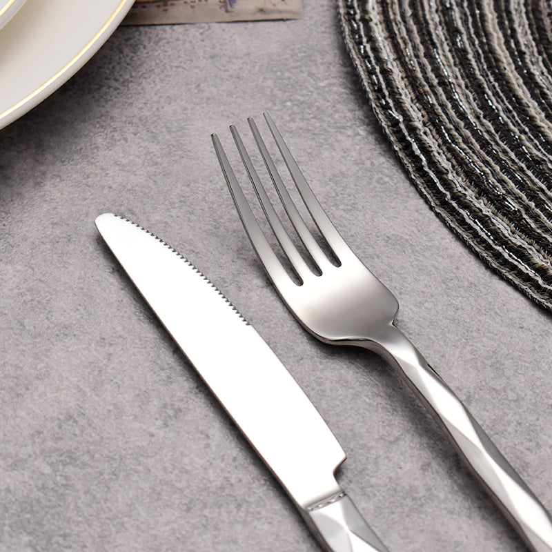 Svelte Silver Luxury Cutlery Set