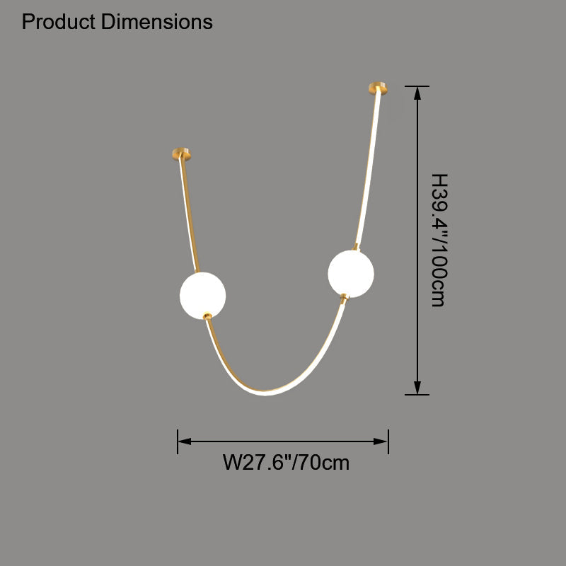 WOMO Arc Led Chandelier-WM2267