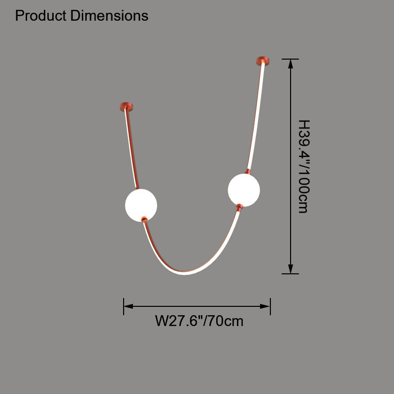 WOMO Arc Led Chandelier-WM2267