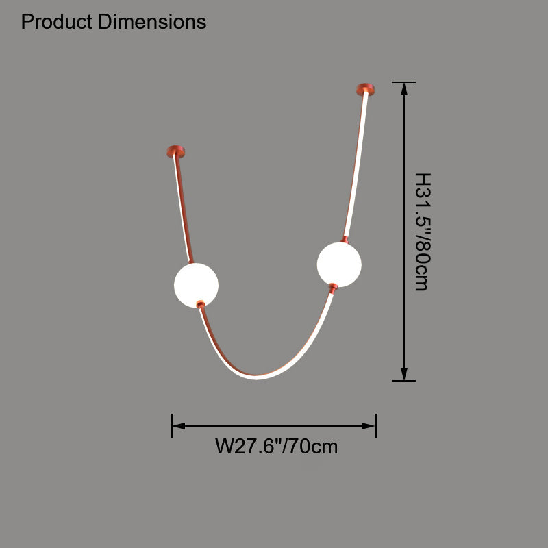 WOMO Arc Led Chandelier-WM2267