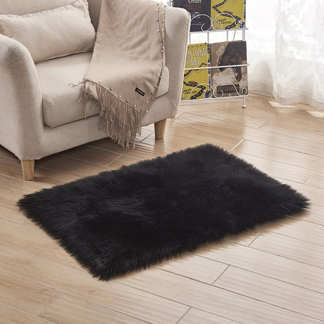Faux Sheepskin Rug - Nordic Side - 12-07, area-rug, feed-cl0-over-80-dollars, hallway-runner, large-rug, modern, modern-rug, shaggy-rug