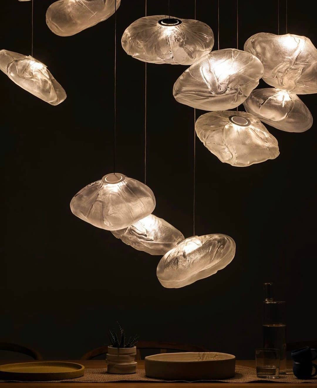 73 Random Glass Pendant Light