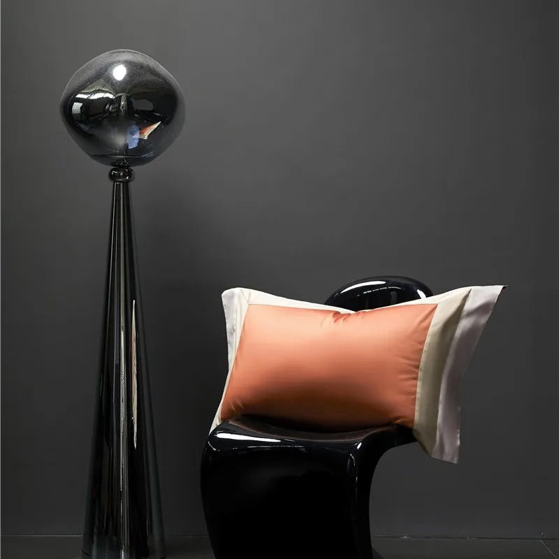 Luxor Orange Stripe Egyptian Cotton Bedding Set