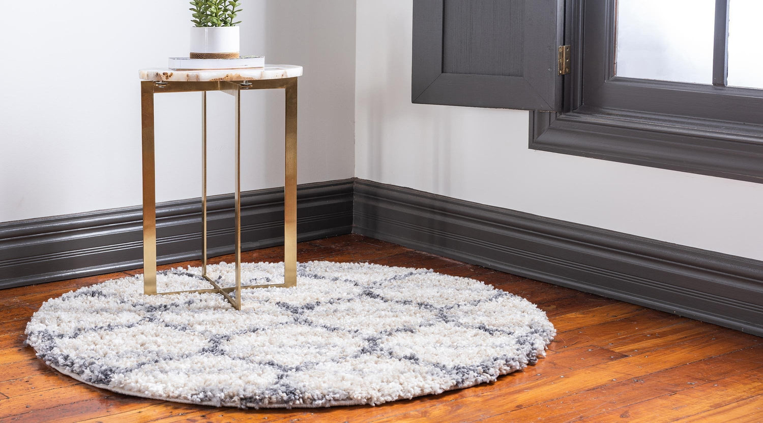 Broderick - Modern Pattern Shaggy Area Rug - Nordic Side - abstract-rug, area-rug, feed-cl0-over-80-dollars, geometric-rug, hallway-runner, large-rug, modern, modern-rug, round-rug, shaggy-ru