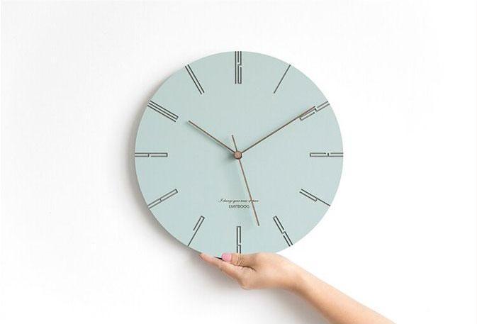 Dwyn - Modern Nordic Minimalist Clock - Nordic Side - 05-15, feed-cl0-over-80-dollars, modern-wall-clock