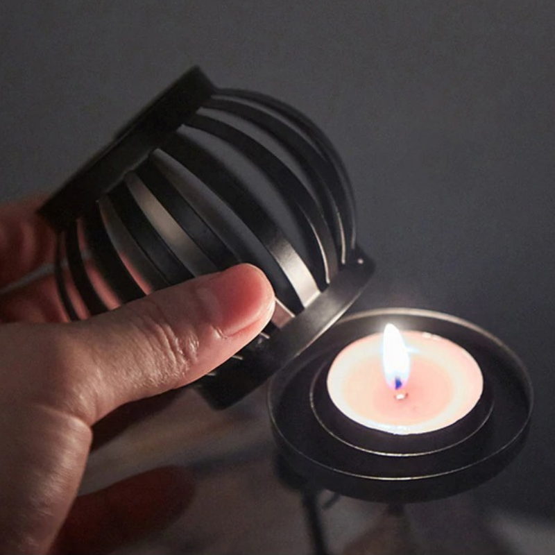 HomeQuill‚Ñ¢ Tribal Candle-Holding Figurine - Nordic Side - 