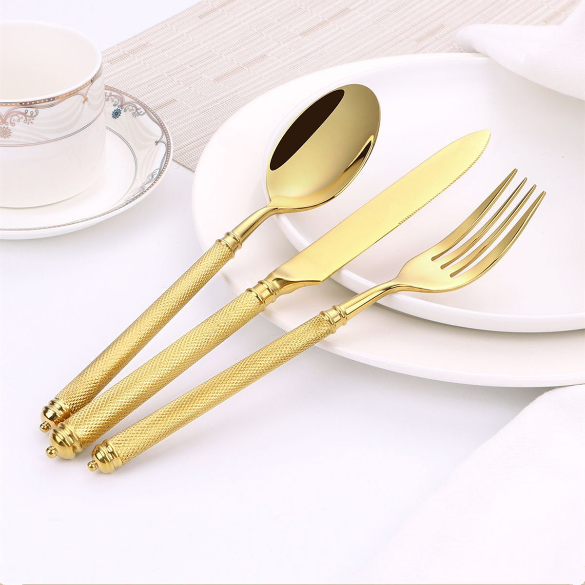 Naila Luxury Stainless Steel Cutlery Set