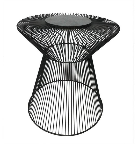 Indra Marble Top Side Table