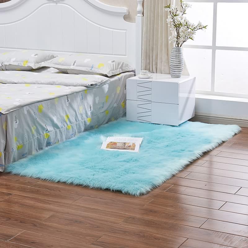 Faux Sheepskin Rug - Nordic Side - 12-07, area-rug, feed-cl0-over-80-dollars, hallway-runner, large-rug, modern, modern-rug, shaggy-rug