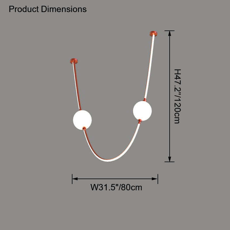 WOMO Arc Led Chandelier-WM2267