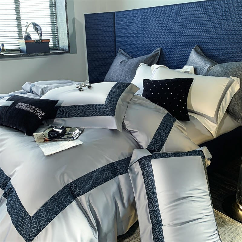Sablier Silver Luxury Bedding Set