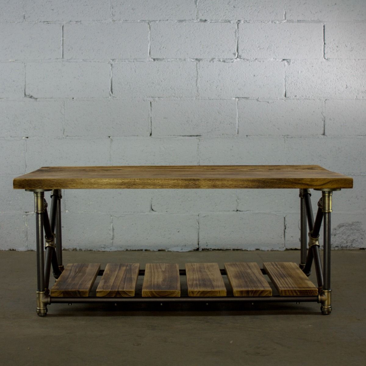 Modern Rectangular Two Tier Center Piece Table - Nordic Side - 10-17, feed-cl0-over-80-dollars, furniture-pipeline, furniture-tag, US