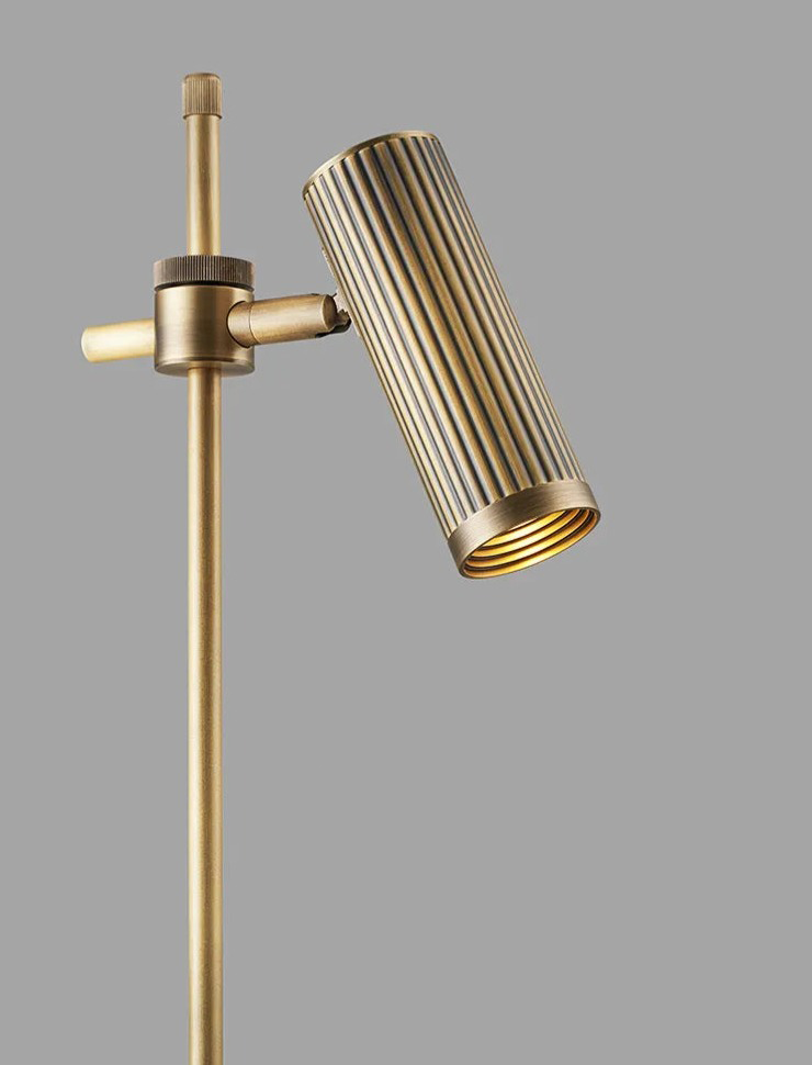 MH - All Copper Minimalist Vintage LED Table Lamp