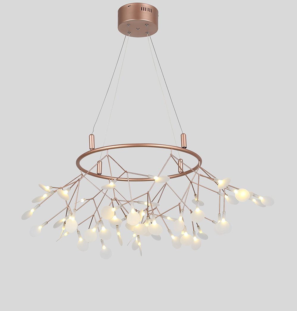 Bram - Round Stem Chandelier - Nordic Side - 05-26, feed-cl1-lights-over-80-dollars, gfurn, hide-if-international, us-ship