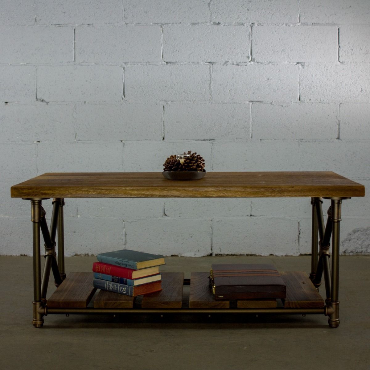 Modern Rectangular Two Tier Center Piece Table - Nordic Side - 10-17, feed-cl0-over-80-dollars, furniture-pipeline, furniture-tag, US