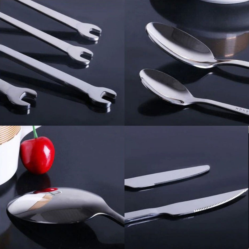 HomeQuill‚Ñ¢ Wrench Design Cutlery - Nordic Side - 