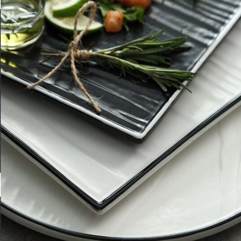 Klastiva‚Ñ¢ Classic Premium Flat Steak Plate - Nordic Side - 