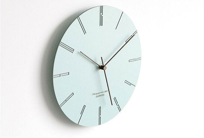 Dwyn - Modern Nordic Minimalist Clock - Nordic Side - 05-15, feed-cl0-over-80-dollars, modern-wall-clock