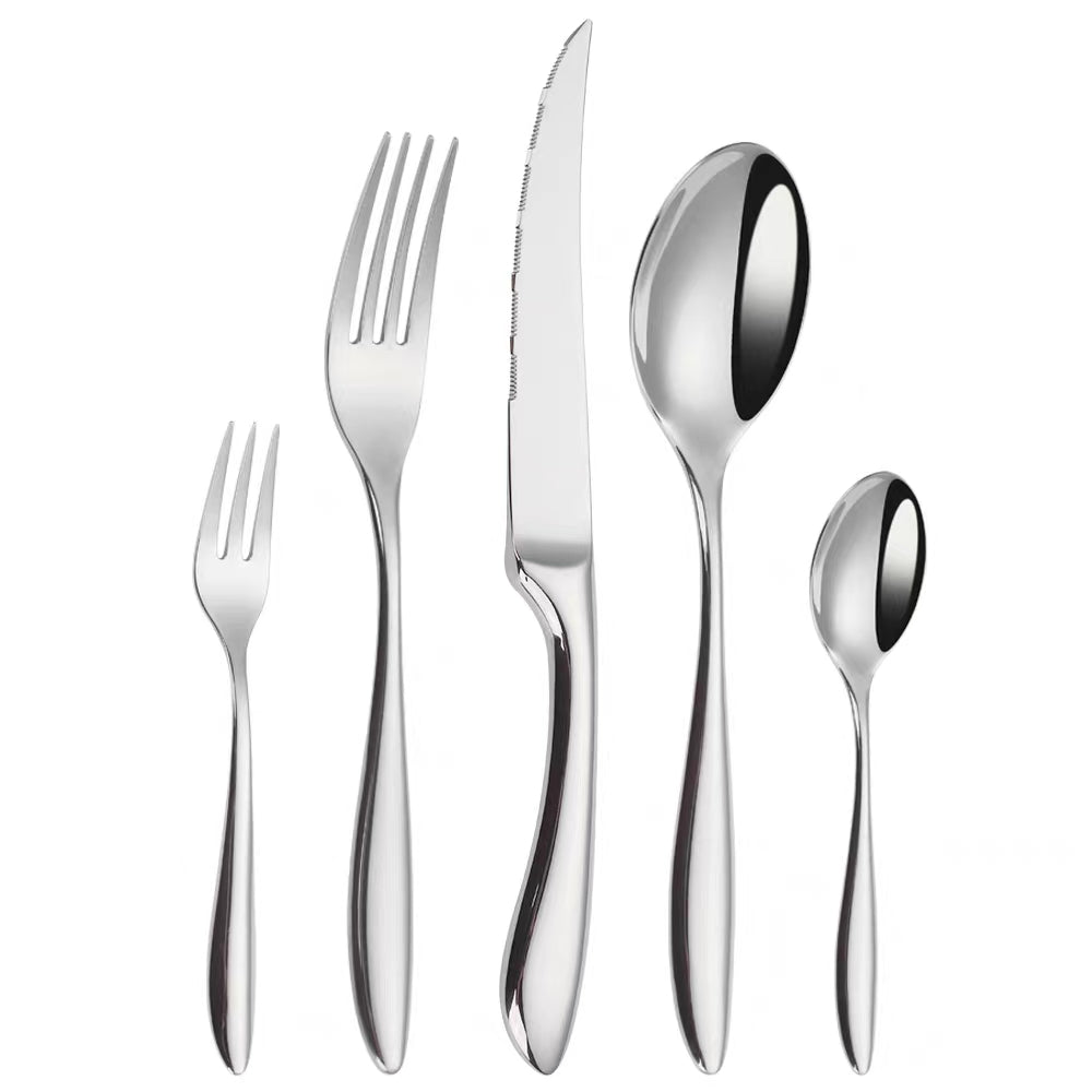 Marissa Silver Elegant Cutlery Set