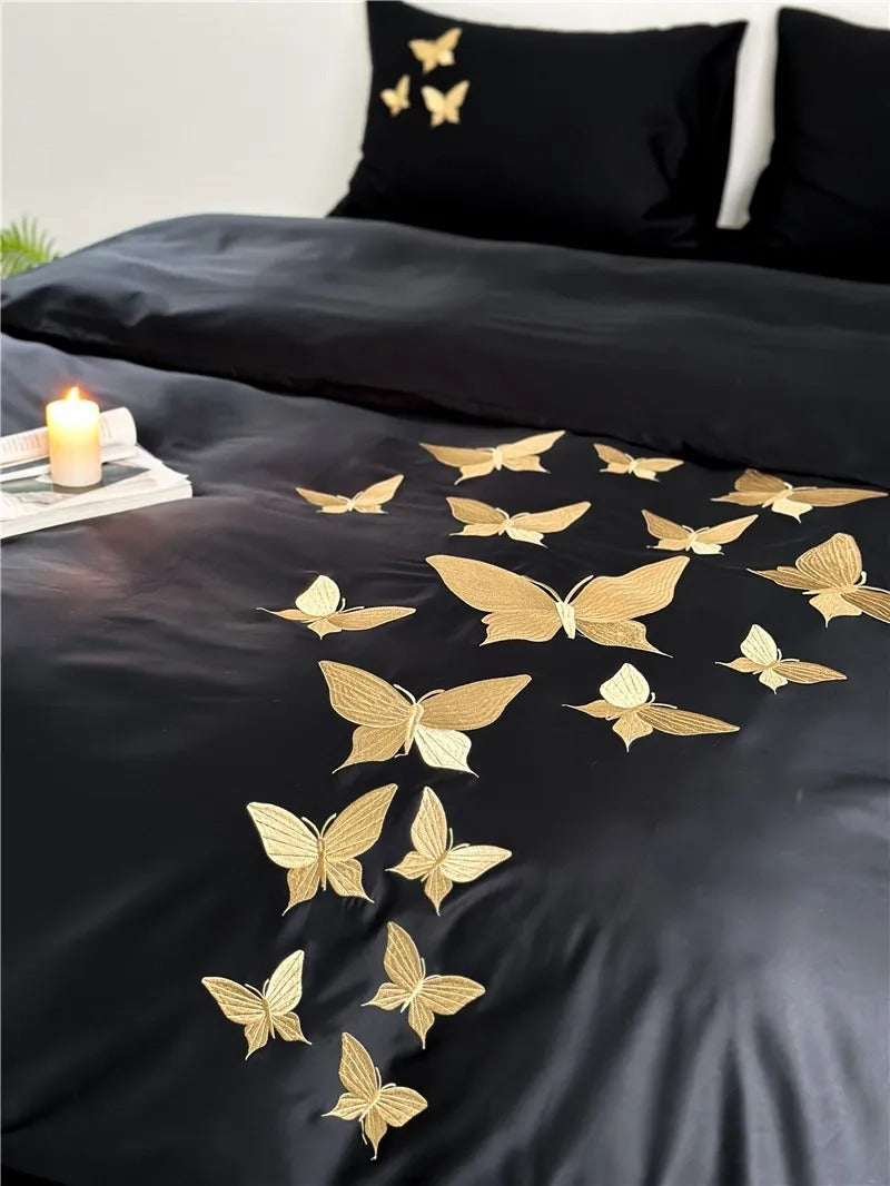 Papillon Egyptian Cotton Bedding Set