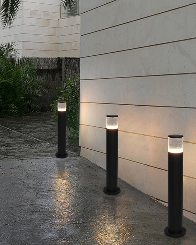 WOMO Round Hardwired Pathway Light-WM9045