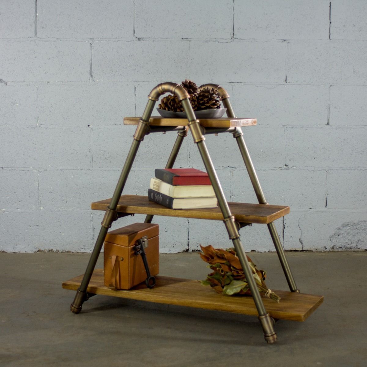 Three Shelf Display Bookcase - Nordic Side - 10-09, feed-cl0-over-80-dollars, furniture-pipeline, furniture-tag, US