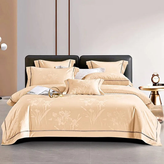 Aureate Egyptian Cotton Jacquard Luxury Bedding Set