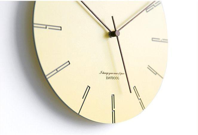Dwyn - Modern Nordic Minimalist Clock - Nordic Side - 05-15, feed-cl0-over-80-dollars, modern-wall-clock